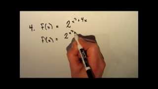 Finding the Derivative of Exponential Functions  Derivatives Calculus [upl. by Vernice204]