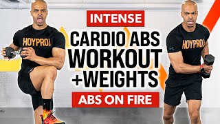 30 MIN INTENSE HIIT Abs amp Core Workout For Fat Loss  With Weights  No Repeat  Fat Burning [upl. by Dav]