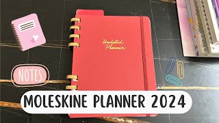 Moleskine Undated Planner Review  2024 Planners  Ahana Batabyal [upl. by Studdard]