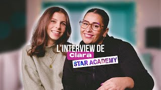 LINTERVIEW DE CLARA StarAcademy [upl. by Hadias]