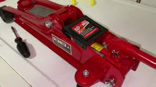 How To Refill And Purge A Hydraulic Floor Jack [upl. by Junius]