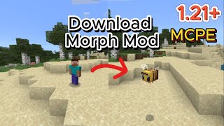 Morph Mod Download for MCPE 121 [upl. by Eardnaed]