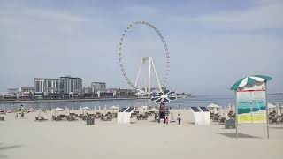 Dubai JBR beach 2021Amwaj Rotana Hotel [upl. by Atineb]