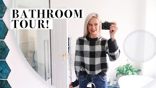 ENSUITE BATHROOM TOUR AND MY MORNING ROUTINE  INTHEFROW [upl. by Row]