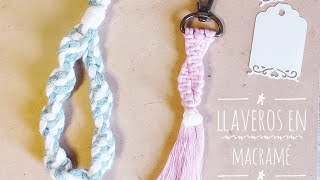 Llaveros en Macramé 🗝️ keychain [upl. by Slrahc880]