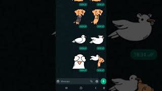 perro salchicha gordo bachicha stickers whatsapp Los stickers se consiguen en WhatSticker [upl. by Gifford]