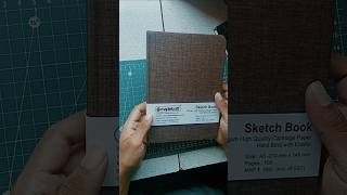 MAPLEKRAFT Sketch Book 200 GSM unboxing for drawing sketchbook shorts art [upl. by Goldenberg941]