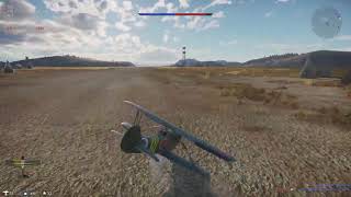 History accurate biplane landing [upl. by Nwahsek]