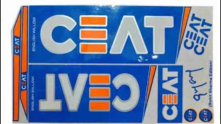 How to make CEAT Cricket Bat sticker Siddid’s Country [upl. by Yrocal]