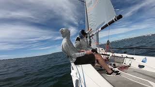 J70 Racing  2019 San Diego NOOD  Race 1 [upl. by Uliram899]