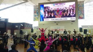 TOHO MARCHING BAND セントレア空港音楽祭2024 [upl. by Merta]