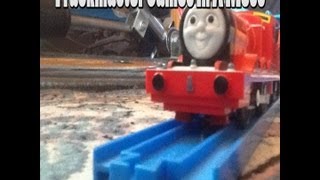 Trackmaster James In A Mess [upl. by Kariotta]