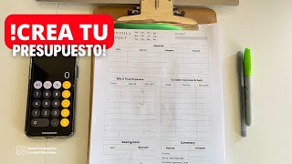 Como hacer un presupuesto base 0 y Ahorrar más Dinero [upl. by Frederique605]