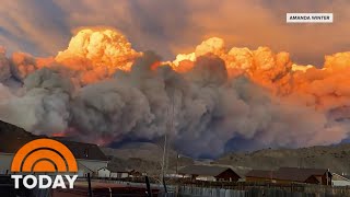 Two Colorado Wildfires Turn Deadly As Thousands Evacuate  TODAY [upl. by Fagan598]