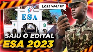 Edital ESA 20232024  Concurso da Escola de Sargento das Armas [upl. by Maxi]