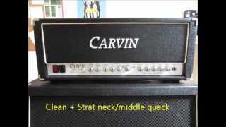 Carvin MTS 3200 Tube head demo video [upl. by Reema]