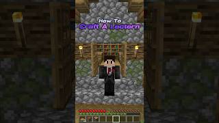 How to Craft A Lectern in minecraft 120 Java [upl. by Eednak]