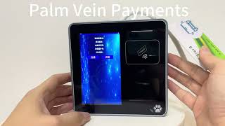 Jepower Palm Vein Payments TX700 The Future of Biometric Palm Scanning [upl. by Ayomat921]