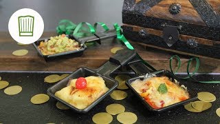 SilvesterSpezial Süße und herzhafte Ideen fürs Raclette  Chefkoch [upl. by Arat]