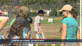 Le golf au programme du Centre de Loisirs Prince Albert II [upl. by Cohn]