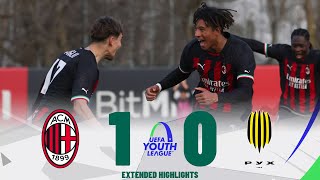 Milan vs Ruh Lviv  Highlights  UEFA Youth League 28022023 [upl. by Elda]