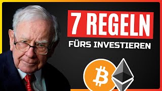 7 InvestmentTipps von Warren Buffett für Krypto 💸 [upl. by Haissem]