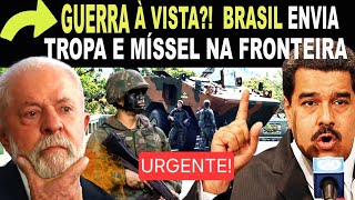 Maduro quer invadir território brasileiro e ANEXAR como sua a cidade de PacaraimaRoraima [upl. by Garnes]