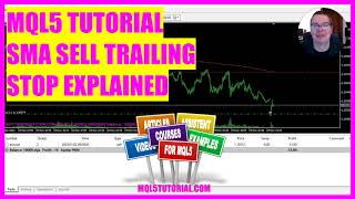 MQL5 TUTORIAL  SMA SELL TRAILING STOP explained [upl. by Christiano105]