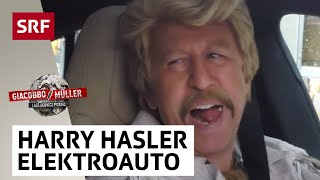 Harry Hasler testet ein Elektroauto  Giacobbo  Müller  Comedy  SRF [upl. by Hirsch]