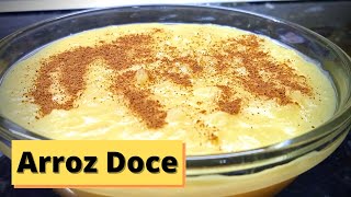 Arroz Doce Cremoso  Receita Tradicinal [upl. by Konstance]