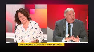 Gérard Larcher  quotJai la volonté que jamais lextrême droite ne puisse accéder au pouvoirquot [upl. by Errot385]