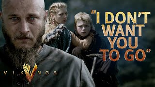 The Heartbreaking Moment Lagertha amp Bjorn Leave Ragnar  Vikings [upl. by Mcnally737]