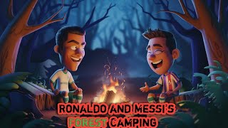 The Ultimate Camping Prank Ronaldo Messi and Neymars Forest AdventurequotRonaldo and Messi [upl. by Janine]