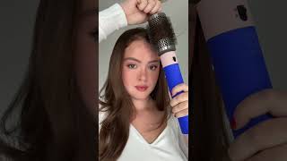 Easy blowout ✨ beauty beautytips curlyhair blowout blowdry haircare sorayaeckes [upl. by Hajin]