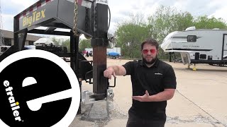 etrailer  Feature Breakdown Blaylock EZ Lock Gooseneck Coupler Lock Combo [upl. by Oluas]