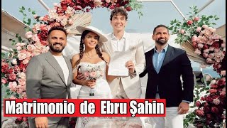 Matrimonio de Ebru Şahin y Cedi Osman [upl. by Elinad]