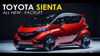 Toyota Sienta All New Facelift Concept Car AI Design [upl. by Eseerehc]