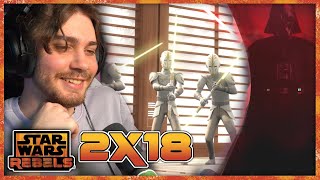 Star Wars REBELS 2x18 REACTION quotShroud of Darknessquot [upl. by Cela761]