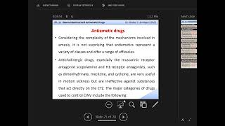 pharmacology 2 lecture 21  Gastrointestinal and Antiemetic Drug  part 2 [upl. by Ainivad365]