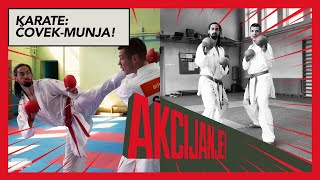 KARATE Kako udara čovekmunja Boba Bitević – Trening šampiona  Akcijanje  S02EP07 [upl. by Garv]