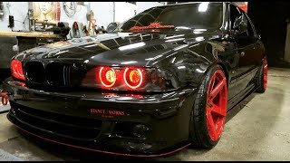 tuning BMW e39 530d Touring Red Devil [upl. by Griffin]