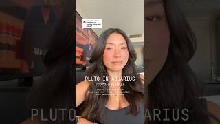 Pluto in Aquarius transit for Scorpio Rising plutoinaquarius plutotransit scorpiorising [upl. by Asilec]