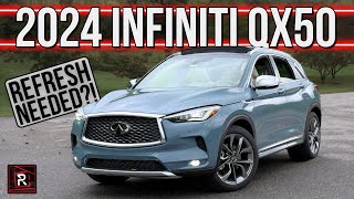 The 2024 Infiniti QX50 Autograph Is An Upscale SUV That Desperately Needs A Makeover [upl. by Ahearn]