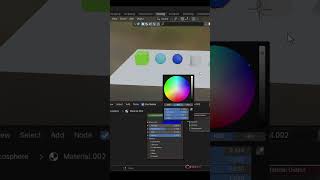 Adding material colors in Blender Tutorial [upl. by Nilahs173]