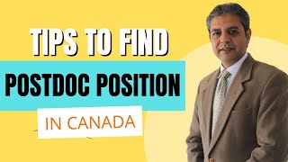 How to find a Postdoc in Canada Insider tips to land your dream postdoc in Canada [upl. by Clementina968]