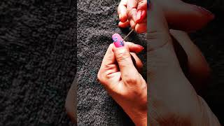 Simple Nailart shortsfeed youtubeshorts shortvideo shorts nailart naildesign nails trending [upl. by Anglim]