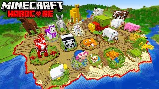 I Built Every Animal in Minecraft Hardcore [upl. by Gannie]