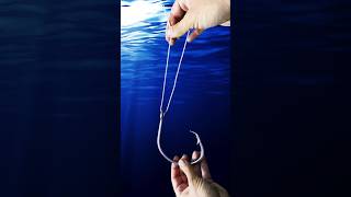 Improved Clinch Knot  1st EASY STRONG fishing knot I learned fishing fishingtips [upl. by Almund]