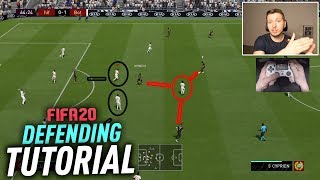 THE END GAME DEFENDING TUTORIAL  DEFEND LIKE A PRO IN FIFA 20 [upl. by Yleen]