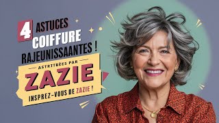 Rajeunissez vos Cheveux Gris  4 Astuces Coiffure Inspirées par Zazie [upl. by Beaner]